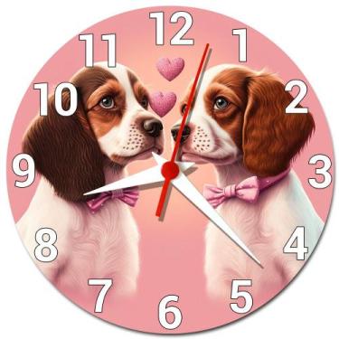 Imagem de Relógio de Parede Cachorro - Relógio Decoração de Pet Shop - Gringos H