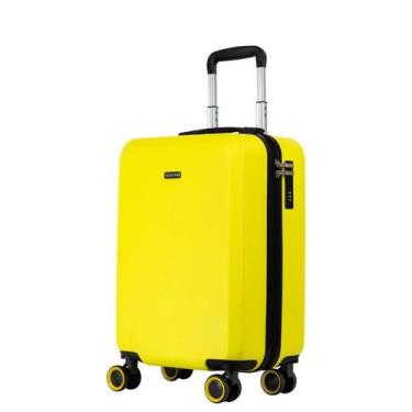 Imagem de Mala de Viagem 10Kg de Bordo SESTINI Uno Racer Pequena Amarelo Carry o