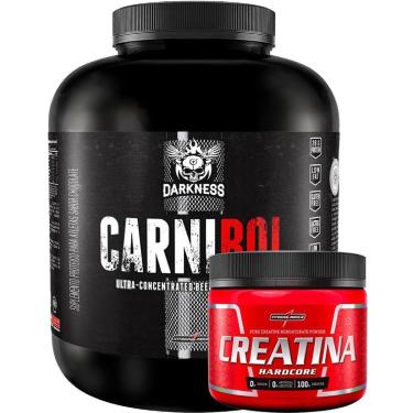 Imagem de Combo Suplemento em Pó Integralmedica Carnibol Isolado Hidrolisado 1,8 Kg + Creatina Ha...