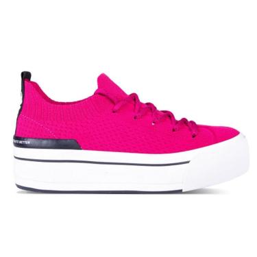 Imagem de Tenis Coca Cola Feminino Plataforma Knit CC2130-Feminino