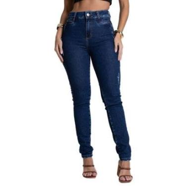 Imagem de Calça Jeans Sawary Levanta Bumbum - 280785 - Azul escuro 42-Feminino