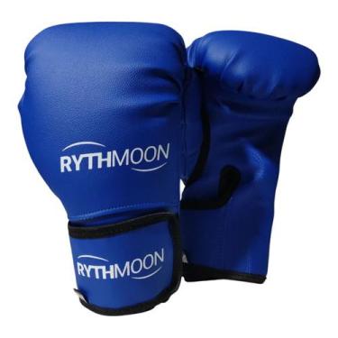 Imagem de Luva De Boxe/Muay Thai Rythmoon - Unissex, 16oz, Azul