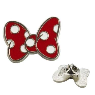 Imagem de Botton Pin Broche Metal Mickey Minnie Disney, C