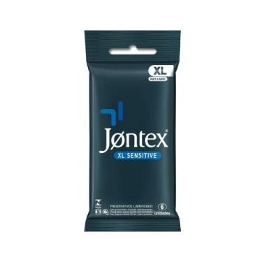 Imagem de Preservativo Jontex Sensitive XL 6 Unidades
