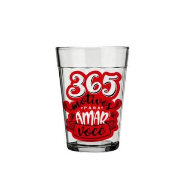 Imagem de Copo Americano- 365 Dias Para Amar Você - VIDRO