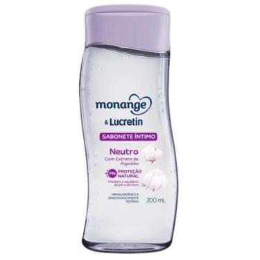 Imagem de Sabonete Íntimo Monange e Lucretin Neutro 200ml