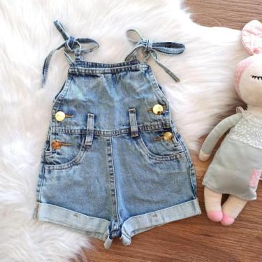 Imagem de Macaquinho jeans - Pequetuxos
