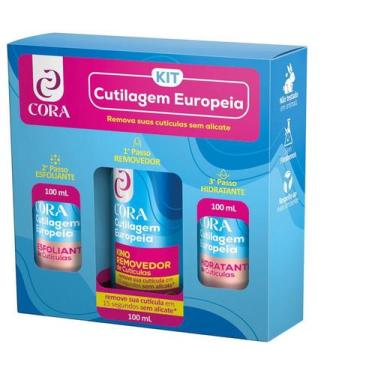 Imagem de Kit Cutilagem Europeia Cora Gel, Cravo e Karité