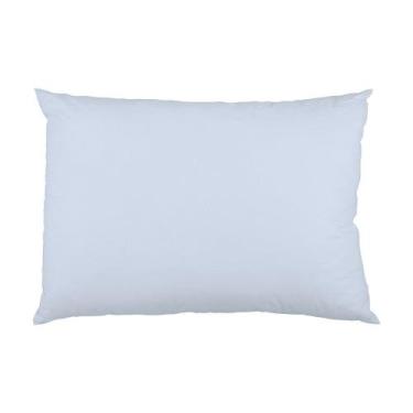 Imagem de Fronha de Travesseiro Bublim Malha Lisa Azul - 28 cm x 40 cm - INCOMFR
