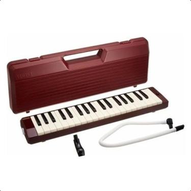 Imagem de Escaleta Yamaha 37 Teclas P37D C/ Bocal E Case Pianica Em Dó