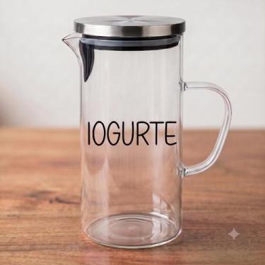 Imagem de Jarra Transparente (1,5 Litros) Iogurte - Vista Home, Iogurte