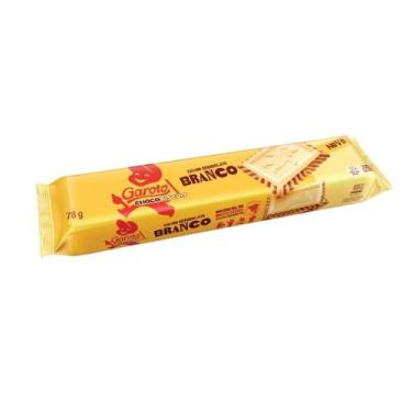 Imagem de Biscoito Garoto Choco Biscuit Sabor Chocolate Branco 78g
