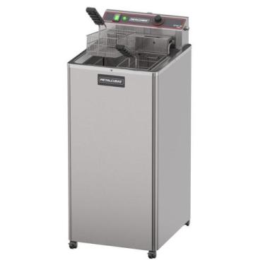 Imagem de Fritadeira Elétrica Água e Óleo 30L 1 Cuba Inox GFAO30E-8000 8000W Met