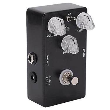Imagem de Acessório de pedais de efeitos, pedal de efeito de guitarra de operação fácil de distorção para tocar