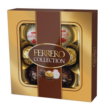 Imagem de Ferrero Collection com 7 Unidades Ferrero Rocher Raffaello e Ferrero Rondnoir 77g