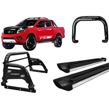 Imagem de KIT QUEBRA MATO+SANTO ANTONIO H3+ESTRIBO FONTIER 17/20 PRETO