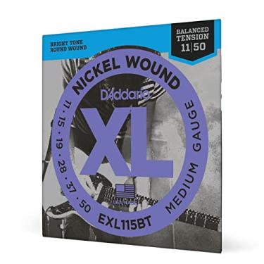 Imagem de Encordoamento Para Guitarra .011-.050 Tensão Balanceada D'Addario XL Nickel Wound EXL115BT