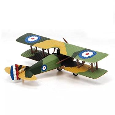 Imagem de NUOTIE Modelo de Avião 1:72 Francês SPAD XIII da Primeira Guerra Mundial, Finalizado em Liga de Metal Fundido, Réplica de Modelo de Caça para Colecionadores Militares ou como Presente