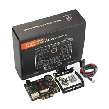 Imagem de DFROBOT Sensor de visão inteligente HUSKYLENS para Raspberry Pi, LattePanda ou Micro:bit | Câmera AI suporta rastreamento de objetos/linha, rosto/objeto/cor/etiqueta