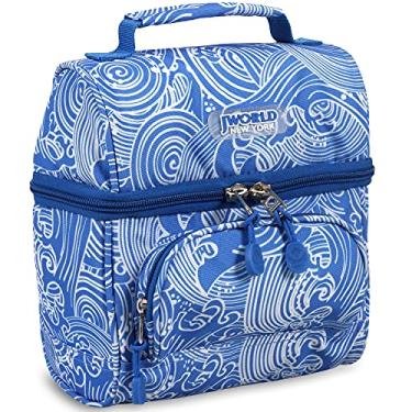 Imagem de Lancheira infantil J World Corey Lancheira isolada para meninos meninas, onda