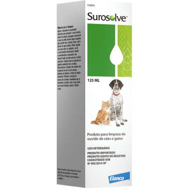 Imagem de Solução Elanco Surosolve para Limpeza de Ouvido - 125 mL