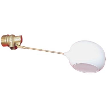 Imagem de Boia Caixa Dagua Alta Pressão 2 1/2 Polegadas Para Reservatorio Cisterna De Metal Balao Plastico De 212