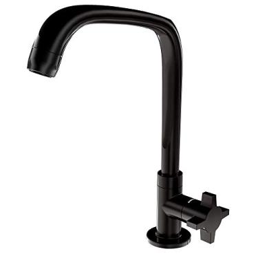 Imagem de TORNEIRA COZINHA FITT CROSS MESA PRETA 1167 F64