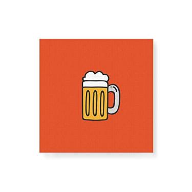 Imagem de Arte Maníacos Quadro Decorativo em Tela Canvas Bebida Chopp - 30x30cm