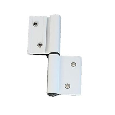 Imagem de DOBRADICA ENCAIXE LINHA 30 SD323 PORTA ALUMINIO BRANCO