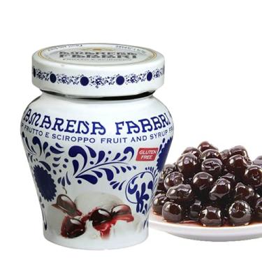 Imagem de Cereja em Calda Silvestre Amarena Original Fabbri 230 g Produzido na Itália Doces Sobremesas