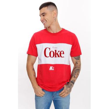 Imagem de Camiseta Starter Especial Collab Coca Cola Cut Coke Vermelha
