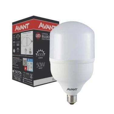 Imagem de Lampada Led Bulbo 50W Avant Branca 6500K Alta Potência