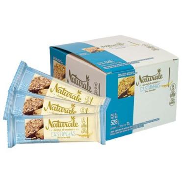 Imagem de Barra de Cereais Castanhas com Chocolate - 24 unidades de 22g - Naturale