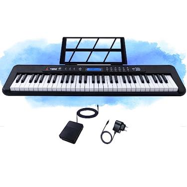 Imagem de Teclado Musical Kobe KB-300 5/8 61 Teclas com Sensibilidade ao Toque com Pedal Sustain
