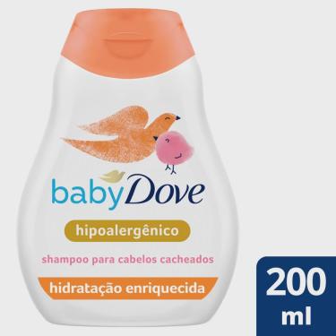 Imagem de Shampoo baby dove hidratação enriquecida cabelos cacheados 200 ml