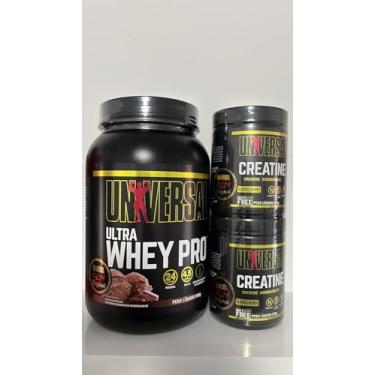 Imagem de KIT Ultra Whey Pro Chocolate + 400g Creatina Universal