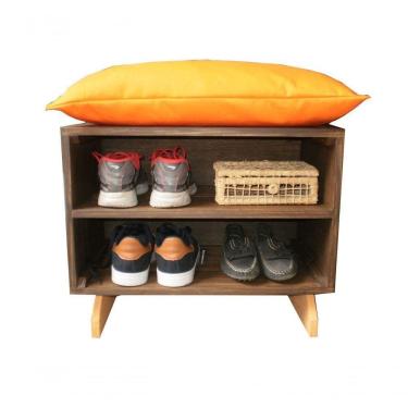 Imagem de Sapateira Puff Orange