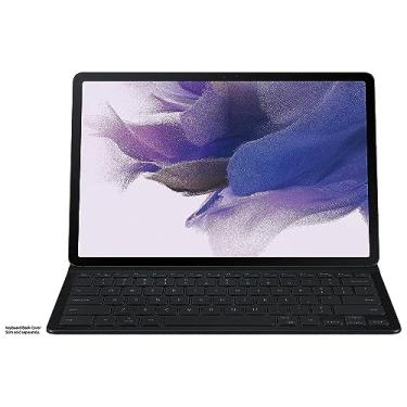 Imagem de SAMSUNG Capa de teclado para tablet, Galaxy Tab S8+, S7 FE, S7+ Lite, teclas grandes, suporte para caneta S, resistente, ultraleve, versão dos EUA, preto