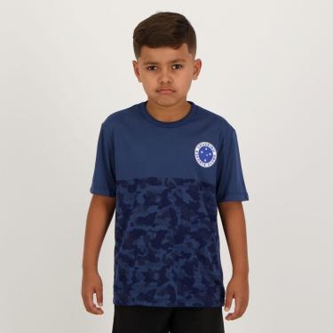 Imagem de Camisa Cruzeiro Raise Juvenil Azul-Masculino