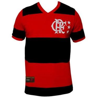 Imagem de Camisa Do Flamengo Comemorativa Libertadores 1981 - Braziline