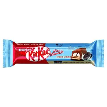 Imagem de Chocolate Nestlé Kit Kat Mini Moments Cookies E Cream 34,6G