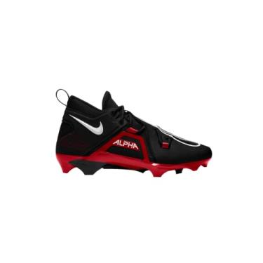 Imagem de Nike Chuteira masculina Alpha Menace Pro 3 Mid Football Chuteira tamanho 13 (vermelho/preto)