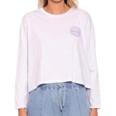 Imagem de Camiseta Rip Curl Day Break Tee - White-Feminino