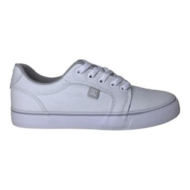Imagem de Tênis Skate DC Shoes Anvil Tx La (Branco, BR, Adulto, Numérico, 44)