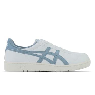 Imagem de Tênis Asics Japan S Masculino Original (Branco e Azul, BR, Adulto, Numérico, 42)