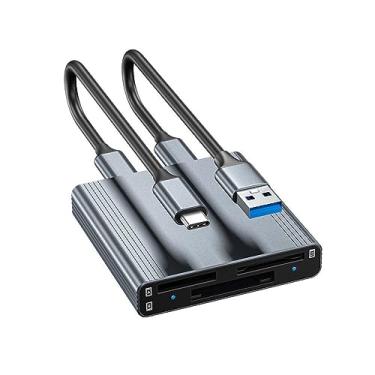 Imagem de CFexpress Leitor de cartão tipo A+tipo B + SD4.0, leitor de cartão portátil CF Express USB 3.1 Gen 2 10Gbps CFexpress Reader