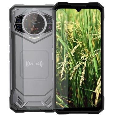 Imagem de MAOUICI Vidro para Doogee S200/Doogee S200 X/Max/Ultra protetor de tela de vidro temperado (17.1 cm), dureza 9H HD transparente película anti-impressão digital [2 unidades]