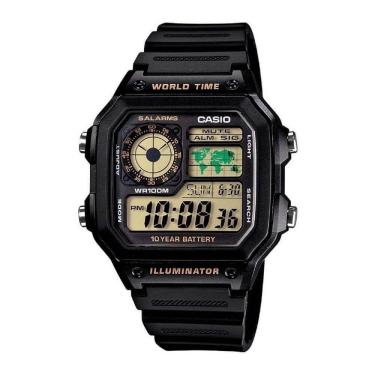 Imagem de Relógio Casio Masculino Standard AE-1200WH-1BVDF.