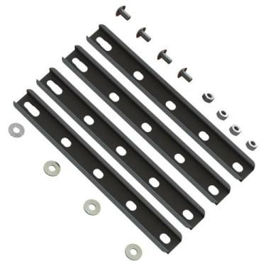Imagem de Kit Jogo Haste Adaptador Suporte Tv Vesa 400X400 56 - Multiforma