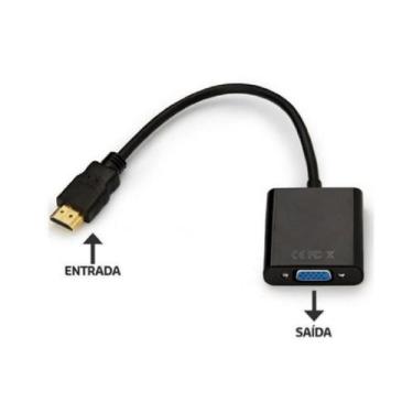 Imagem de Conversor Hdmi Para Vga Femea Com Saida De Audio